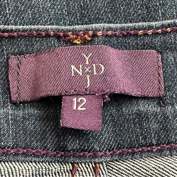 NYDJ Liftuck Blue Denim Modern Bootcut Jeans, Size 12 - Picture 8 of 12